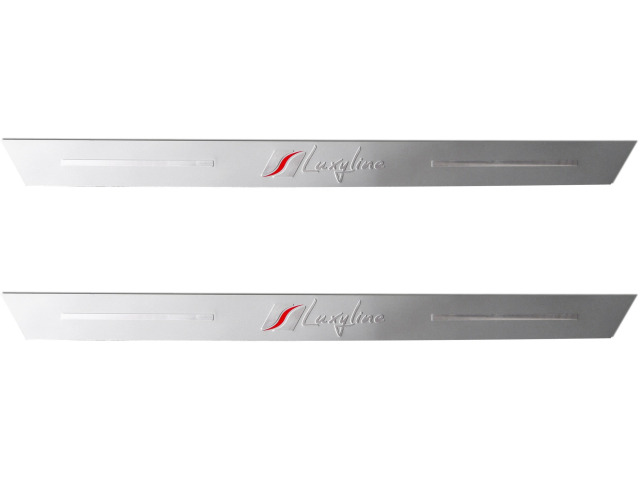 2 umbrales de puerta en aluminio Luxyline