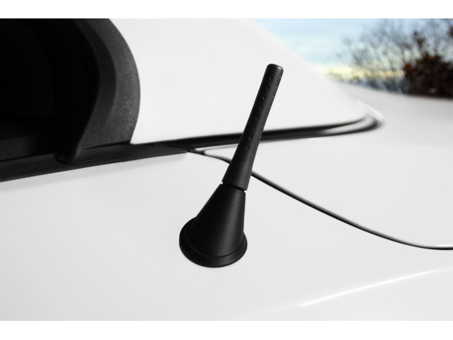 Antena corta en caucho