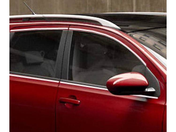 Moldura cromada de contorno de los cristales laterales Nissan Qashqai +2 08-10/+2 phase 2 10-14/+2 p