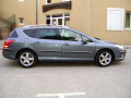 Moldura cromada de contorno de los cristales laterales Peugeot 407 SW