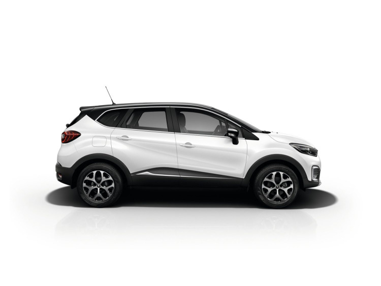 Moldura cromada de contorno de los cristales laterales Renault Captur