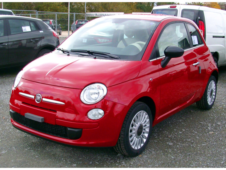 Moldura cromada de contorno inferior de los cristales laterales Fiat 500 Fiat 500 Break Fiat 500 C Fiat 500 L