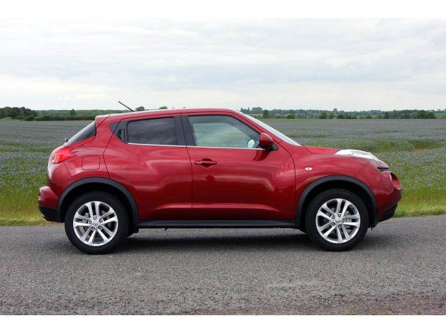 Moldura cromada de contorno inferior de los cristales laterales Nissan Juke