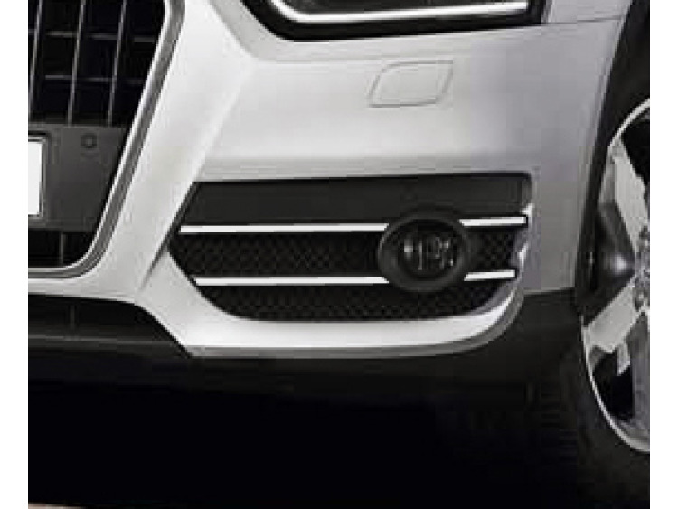 Moldura cromada para antinieblas Audi Q3
