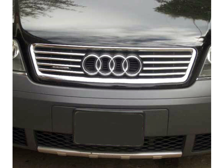 Moldura de calandria cromada Audi A3 s&eacute;rie 1 96-00 Audi S3 98-03 Audi S3 sportback 98-03