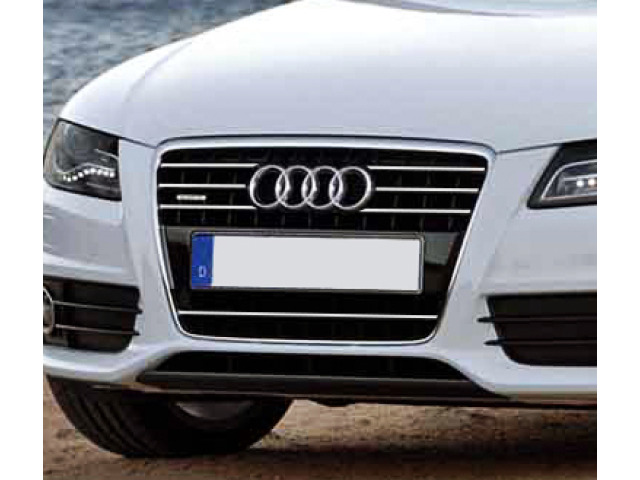 Moldura de calandria cromada Audi A4 série 3 0711  Audi A4 série 3 avant 0811