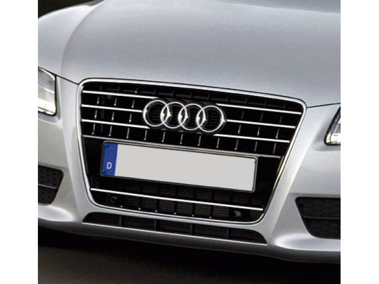Moldura de calandria cromada Audi A5 Cabriolet 09-11 Audi A5 Coup&eacute; 07-11 Audi A5 Sportback 09-11