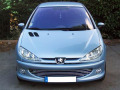 Moldura de calandria cromada Peugeot 206 Peugeot 206 CC Peugeot 206 SW