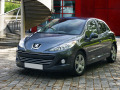 Moldura de calandria cromada Peugeot 207 06-12 Peugeot 207 CC 07-15 Peugeot 207 SW 07-13