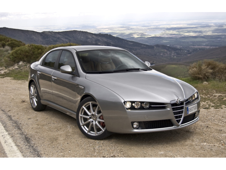 Moldura de calandria inferior cromada Alfa Romeo 159
