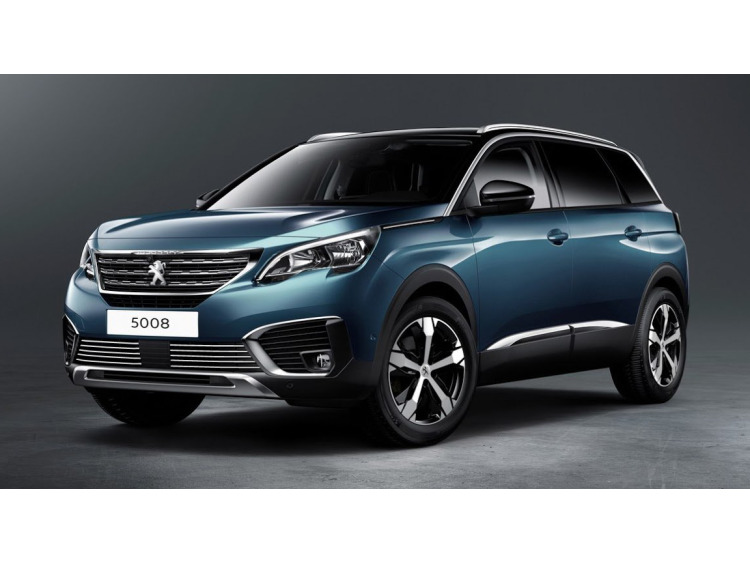 Moldura de calandria inferior cromada Peugeot 5008 II 17-24