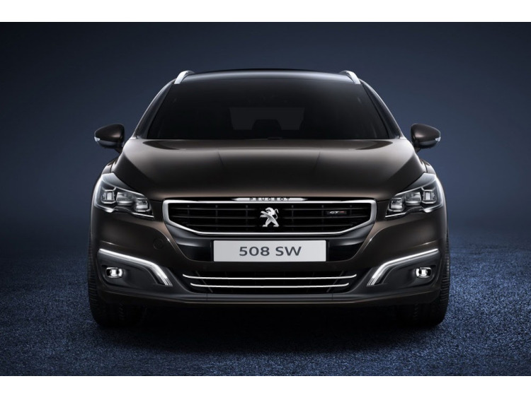 Moldura de calandria inferior cromada Peugeot 508 Berline phase 2 & Peugeot 508 SW phase 2