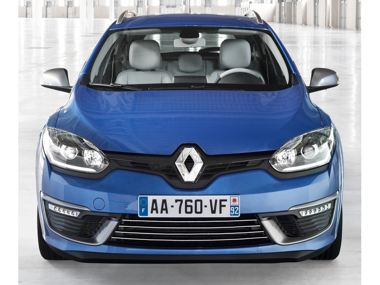 Moldura de calandria inferior cromada Renault M&eacute;gane III estate 09-12