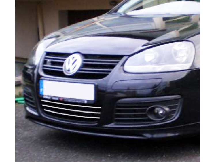 Moldura de calandria inferior cromada VW Golf 5 GT TDI