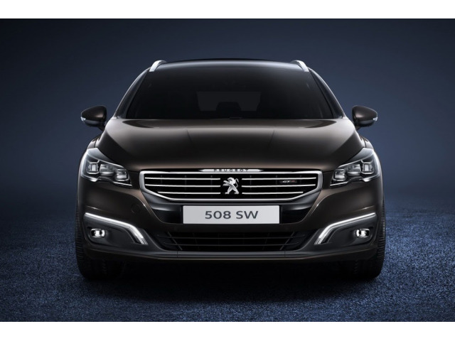 Moldura de calandria superior cromada Peugeot 508 Berline phase 2  Peugeot 508 SW phase 2