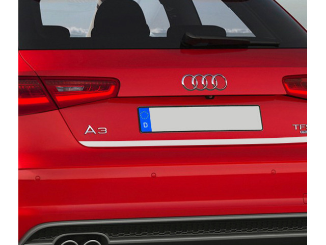 Moldura de maletero cromada Audi A3 Série 3 1216