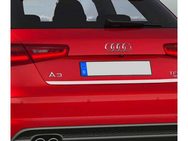 Moldura de maletero cromada Audi A3 S&eacute;rie 3 12-16