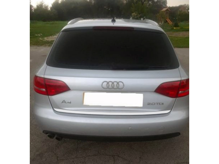 Moldura de maletero cromada Audi A4 s&eacute;rie 3 avant 08-11