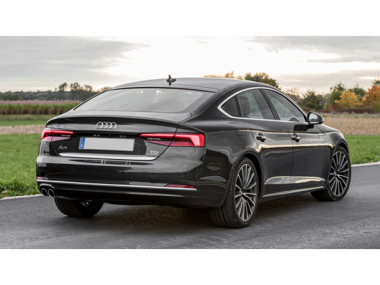 Moldura de maletero cromada Audi A5 Cabriolet II 16-26 Audi A5 II Coup&eacute; 16-26 Audi A5 II Sportback 16-26