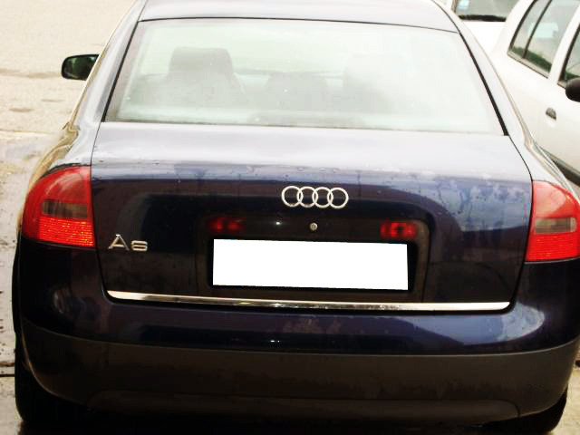 Moldura de maletero cromada Audi A6 Série 2 9701Série 2 Avant 9705Série 2 Phase 2 0104Série 2 