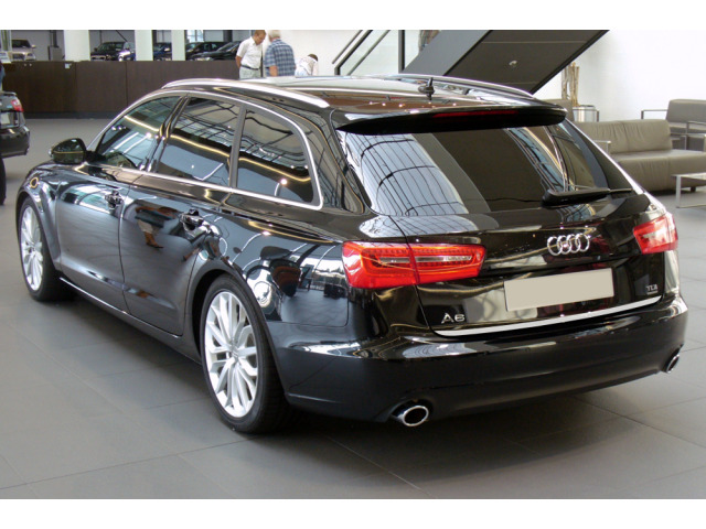 Moldura de maletero cromada Audi A6 Série 4 Avant 1015  Audi A6 Série 4 Phase 2 Avant 1418