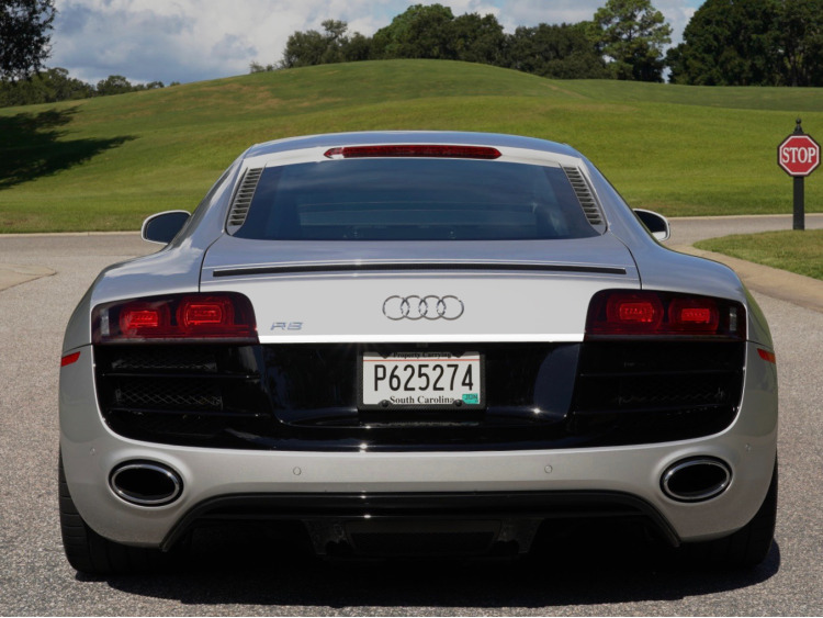 Moldura de maletero cromada Audi R8