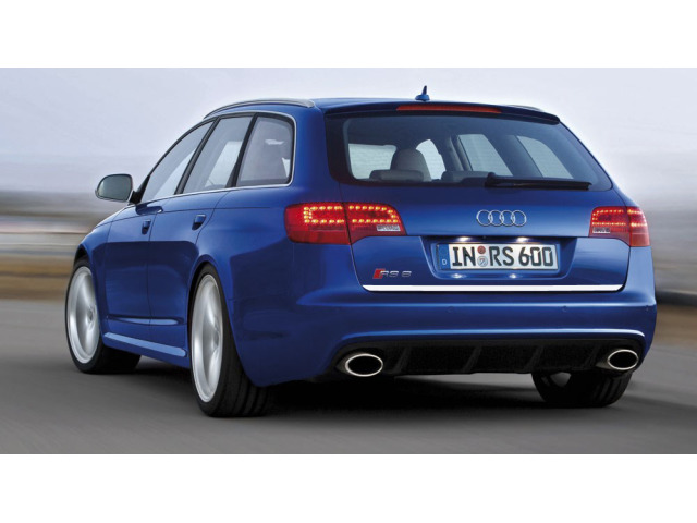 Moldura de maletero cromada Audi RS6 0826