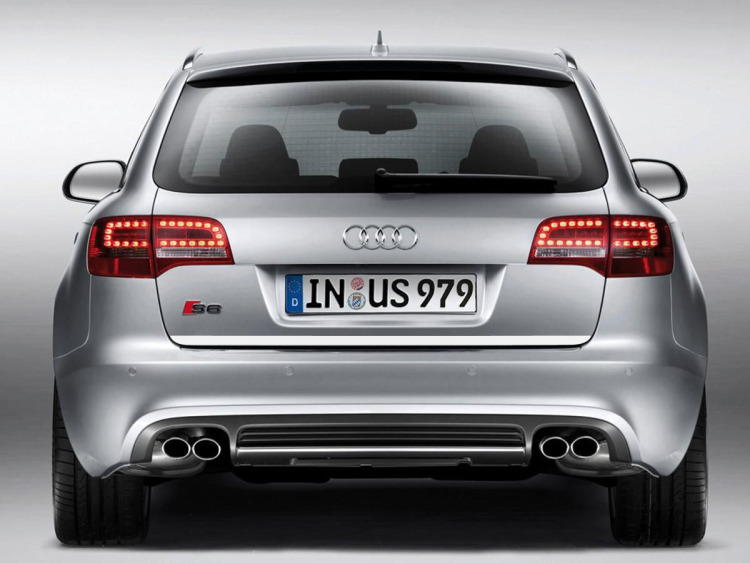 Moldura de maletero cromada Audi S6 06-08