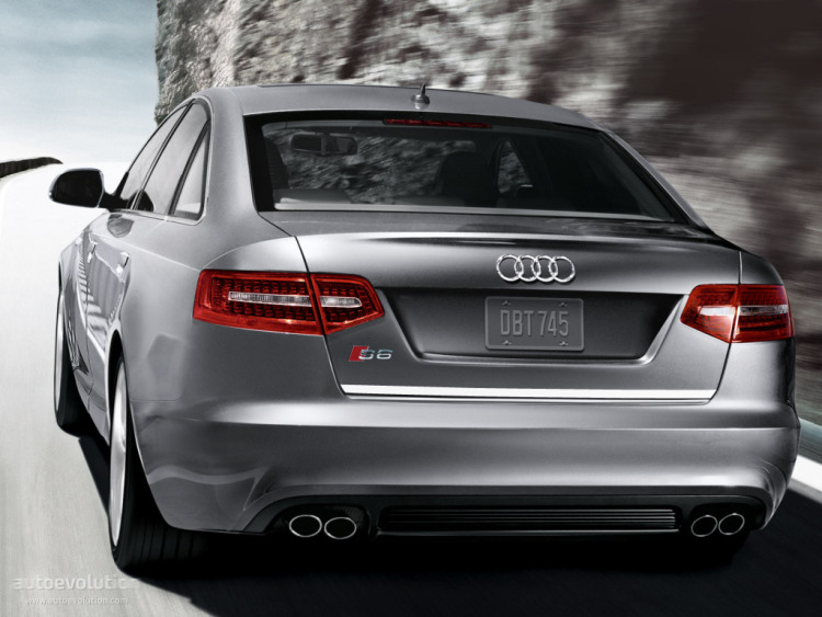 Moldura de maletero cromada Audi S6 08-26
