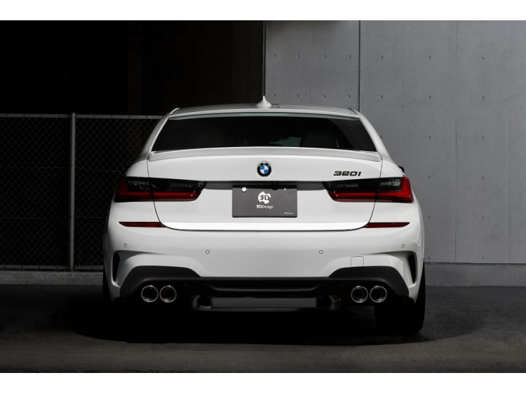 Moldura de maletero cromada BMW S&eacute;rie 3 G20 Berline 18-26 & BMW S&eacute;rie 3 G21 Touring 19-26
