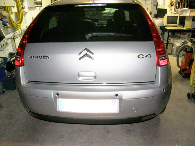 Moldura de maletero cromada Citroën C4 0411 Citroën C4 Berline Citroën C4 Coupé Citroën C4 Picasso 0712