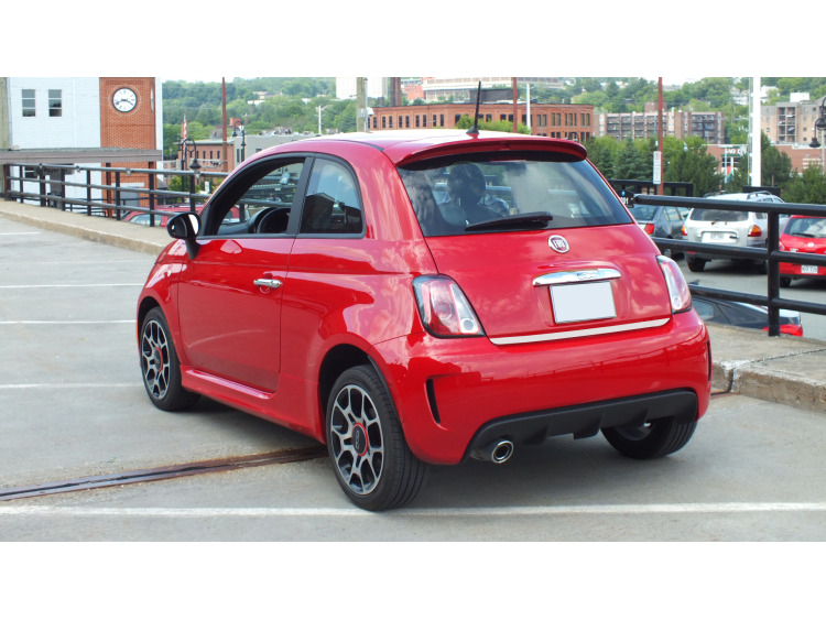 Moldura de maletero cromada Fiat 500 Fiat 500 Break Fiat 500 C Fiat 500 L