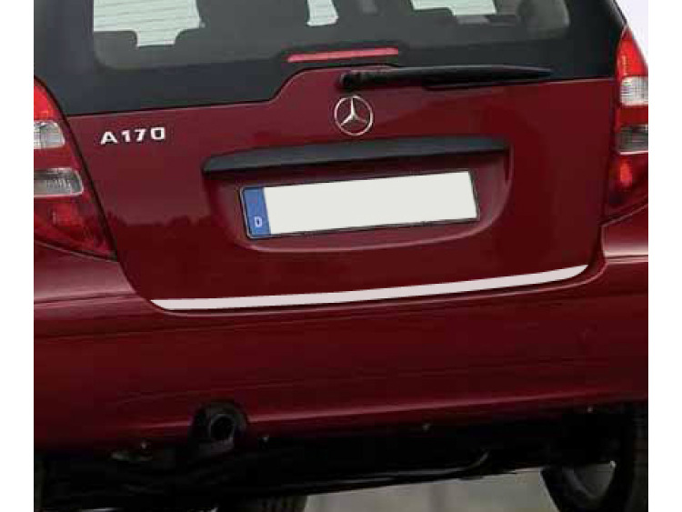 Moldura de maletero cromada Mercedes Classe A W169 04-08 Mercedes Classe A W169 Phase 2 08-12 Mercedes Classe A W176 12-18 Mercedes Classe A W177 18-26