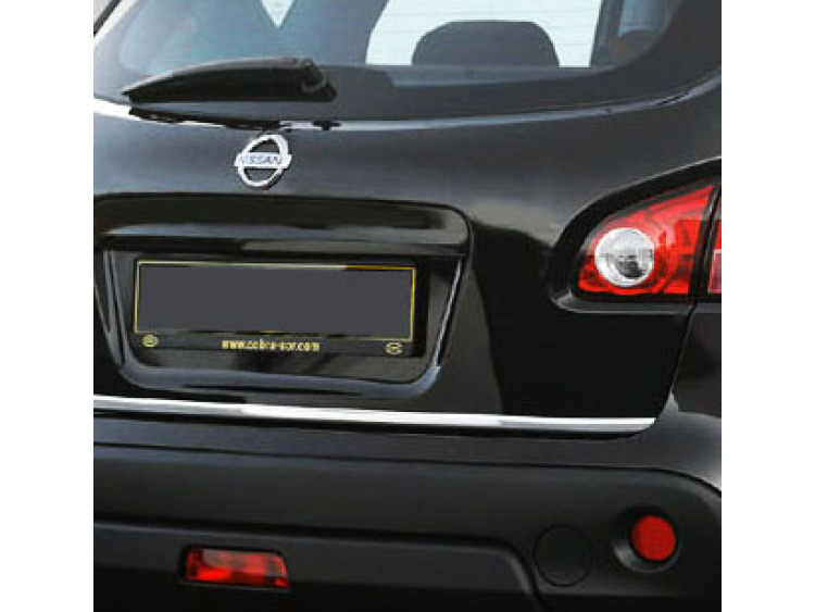 Moldura de maletero cromada Nissan Qashqai +2 08-10 Nissan Qashqai +2 phase 2 10-14 Nissan Qashqai +2 phase 3 Nissan Qashqai 07-10 Nissan Qashqai phase 2 10-14 Nissan Qashqai phase 3