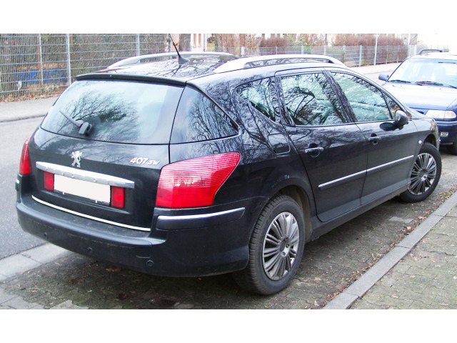 Moldura de maletero cromada Peugeot 407 SW
