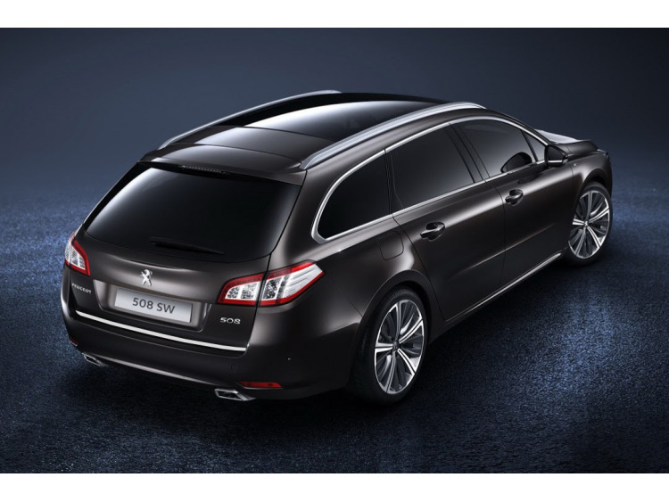 Moldura de maletero cromada Peugeot 508 SW phase 2
