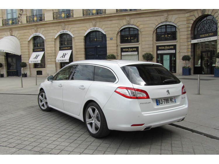 Moldura de maletero cromada Peugeot 508 SW