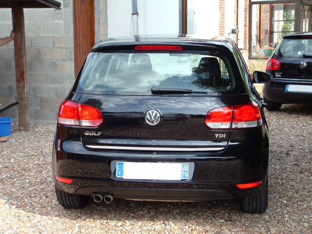 Moldura de maletero cromada VW Golf 6  VW Golf 6 cabriolet