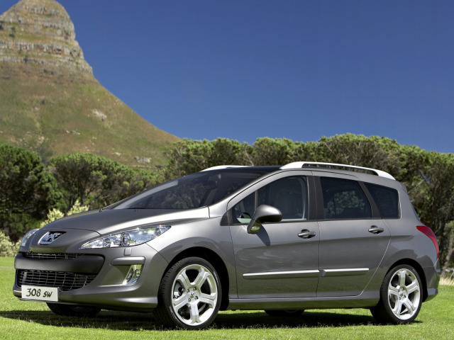 Moldura de proteccion lateral cromada Peugeot 308 SW 0814