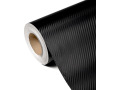 Pelicula adhesiva Luxyline 3D carbono 50cm negro brillo