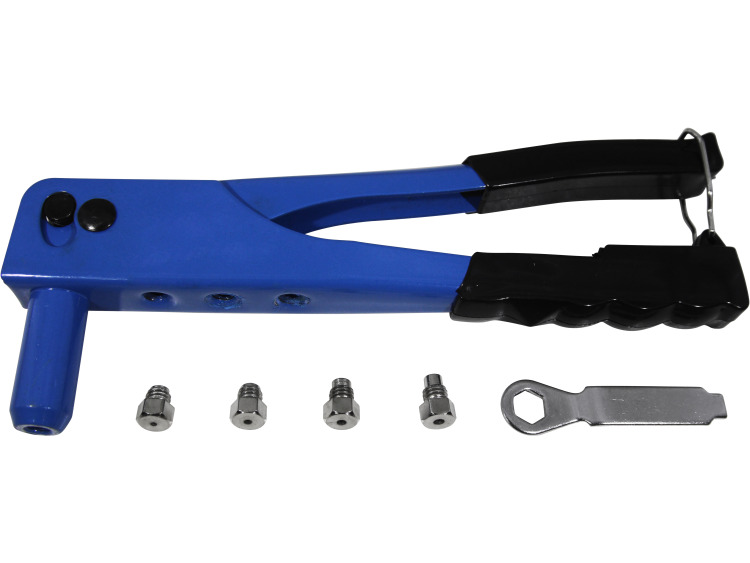 Pinza para remachar la matricula