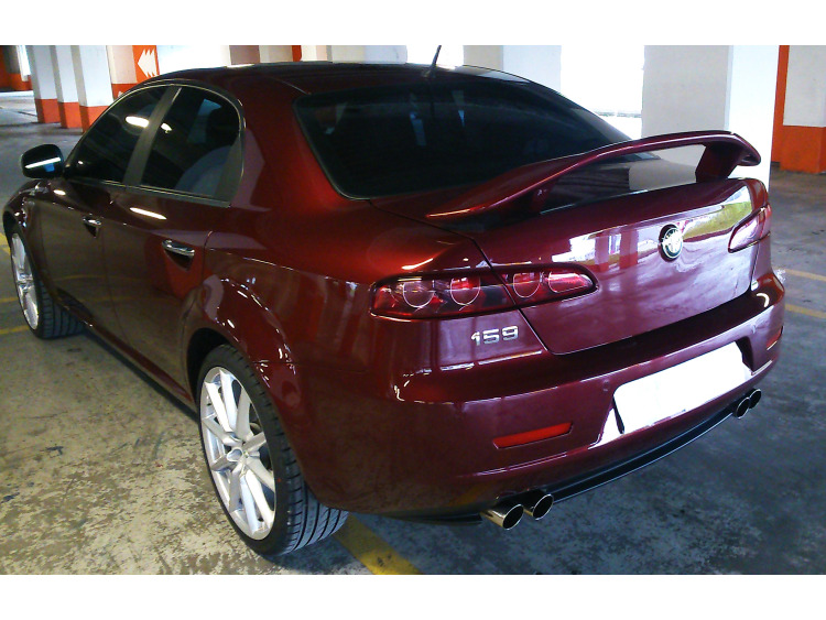 Spoiler / aler&oacute;n Alfa Romeo 159 v2 preparado